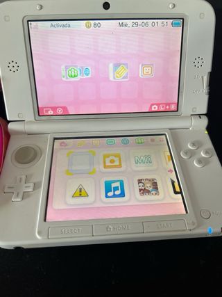 Nintendo 3DS XL Blanca + Juegos + Funda