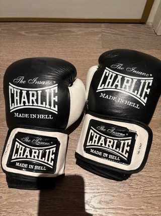 Guantes de Boxeo Charlie Made in Hell doble velcro