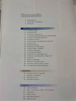 Atlante geografico moderno