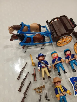 Playmobil Carro nórdista con Caballería 5249