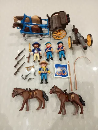 Playmobil Carro nórdista con Caballería 5249
