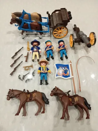 Playmobil Carro nórdista con Caballería 5249