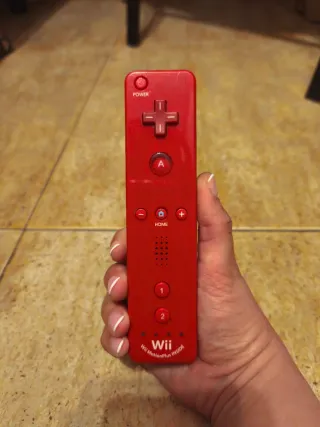Mando Nintendo Wii Rojo