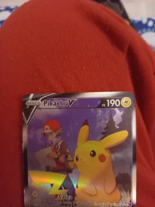Carta Pokémon Pikachu V 190 HP