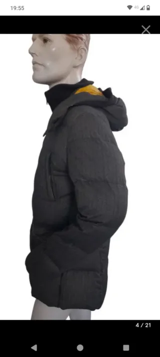 Chaqueta Armani plumífera gris