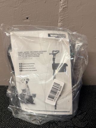 Repelente Solar Animal con Chorro de Agua