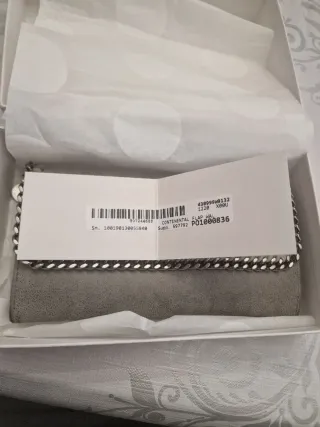 Portafoglio Stella McCartney Grigio