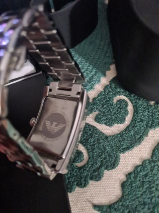 Reloj Emporio Armani Caballero Plata/Blanco
