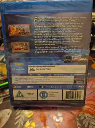 Blu-ray Cars 2 Disney Pixar