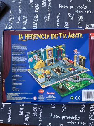 Juego de mesa La Herencia de Tía Ágata