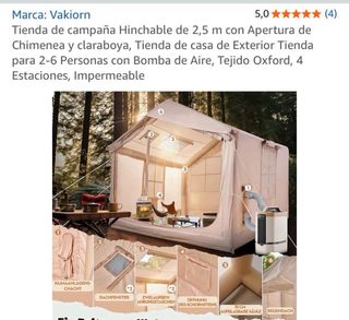 Tienda de campaña Walkion