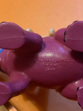 Figuras Pebbles, BamBam y Dino PV