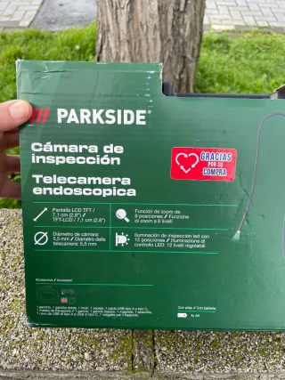 Parkside Cámara de Inspección Telecamera Endoscopi
