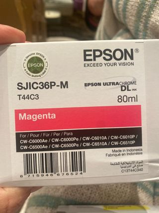 Tinta Epson SJIC36P-M T44C3 Magenta 80ml