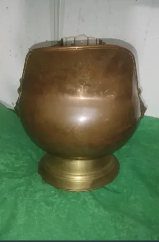 Carbonera antigua de cobre