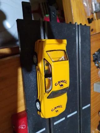 BMW M3 Amarillo scalextric