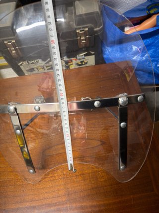Parabrisas custom para moto