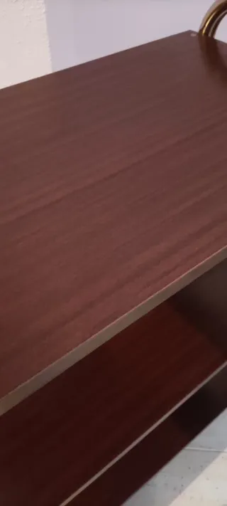 Carrito auxiliar wengue 3 estantes