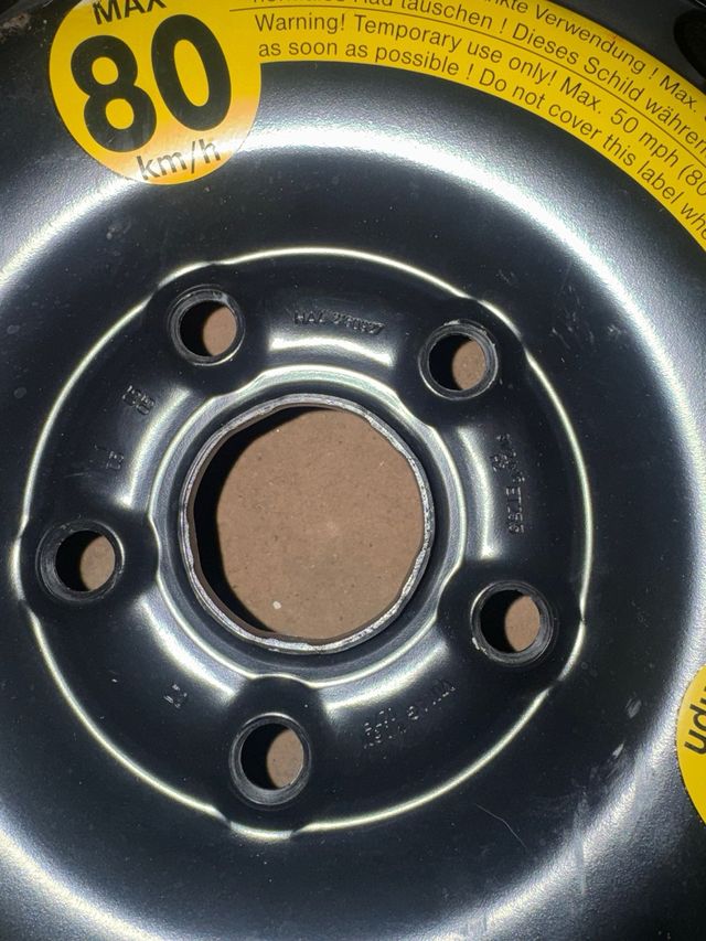 Rueda de emergencia VAG 16 5x112