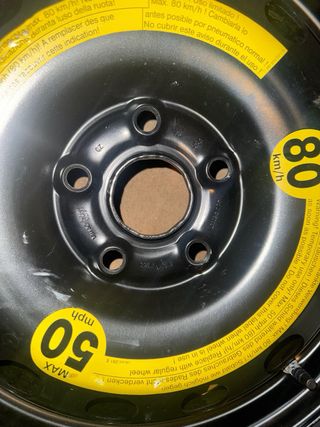 Rueda de emergencia VAG 16 5x112