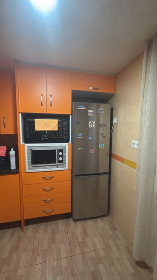 Muebles de cocina naranjas