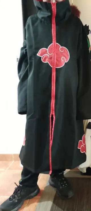 Disfraz Akatsuki + cinta cabeza +pulsera+colgante