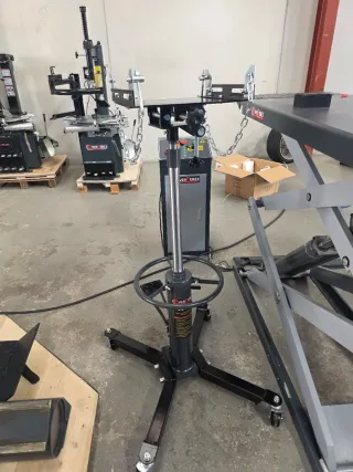 Gato de foso hidráulico para cajas de cambio profe