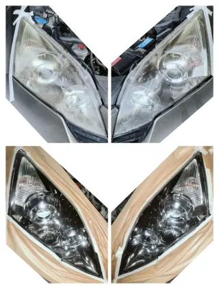 Pulido y restauración de faros