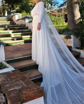 Vestido de Novia Rosa Clará Gelmira
