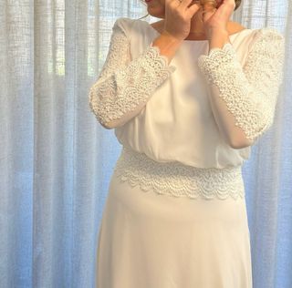 Vestido de Novia Rosa Clará Gelmira