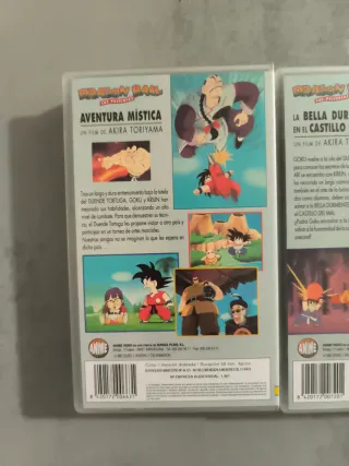Lote 3 VHS Dragon Ball (Películas)