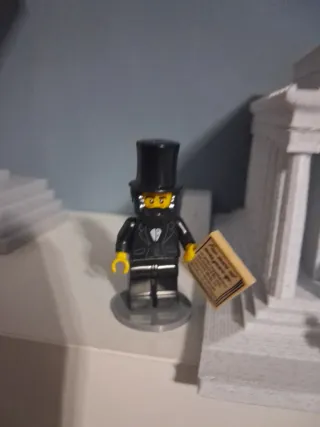 Figura Lego Abraham Lincoln morumemto