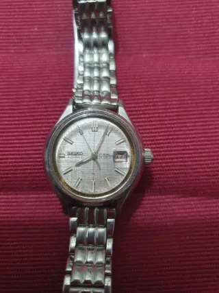 Reloj Seiko Automático Mujer Plata