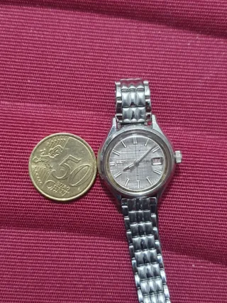 Reloj Seiko Automático Mujer Plata