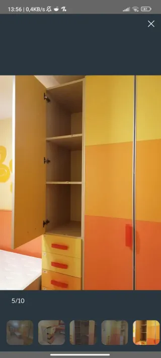 Armario modular + armario rinconero y zapatero