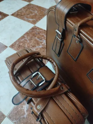 Maletas Vintage Marrones (Set de 2)