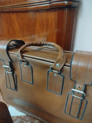 Maletas Vintage Marrones (Set de 2)