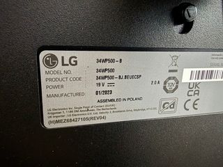 Monitor LG 34 21:9 UltraWide Full HD IPS