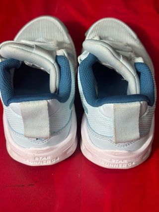 Zapatos AND1 niño azul y blanco