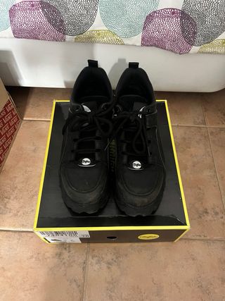 Zapatillas Buffalo plataforma negras