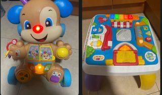 Mesa de aprendizaje y andador Fisher-Price