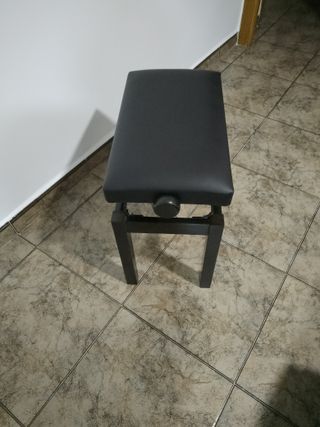 Banqueta piano regulable