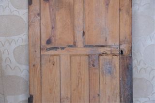 Puerta antigua madera S.XIX