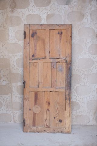 Puerta antigua madera S.XIX