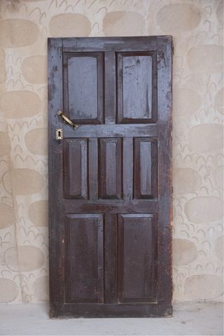 Puerta antigua madera S.XIX
