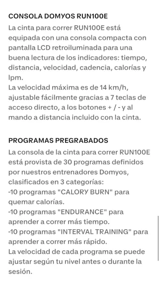 Cinta de Correr Plegable