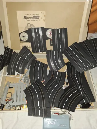 Circuito Scalextric Speedtrax Años 70