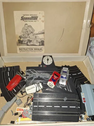 Circuito Scalextric Speedtrax Años 70
