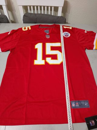 Camiseta NFL Kansas City Chiefs Mahomes 15 talla L