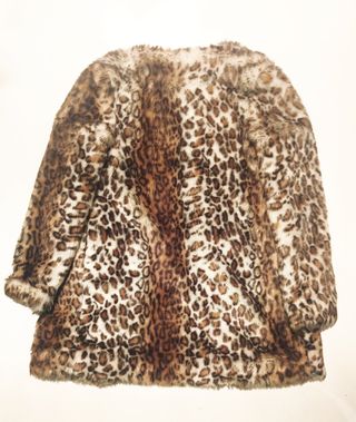 Abrigo Zara Kids Animal Print T7-8